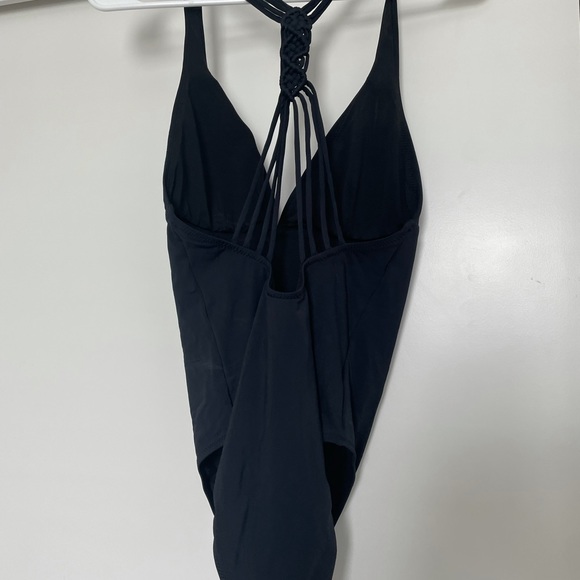 Black One Piece Swimsuit - Picture 2 of 3